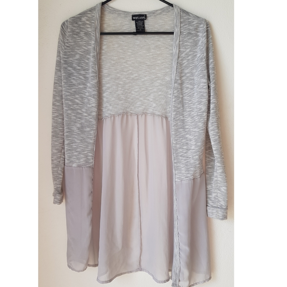 Grey Cardigan